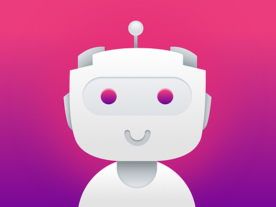 Chat Bot bot bots chat chatbot colors design funny icon illustration inspire robot ui
