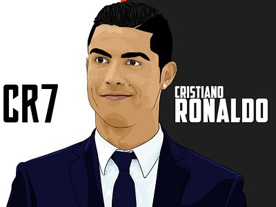 Cristiano Ronaldo Vector design illustration vector