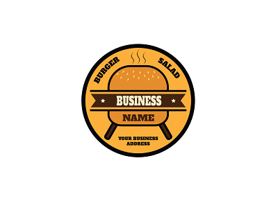 Burger Logo branding design logo