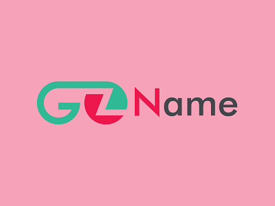 Letter GZ Logo branding design logo