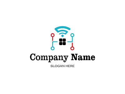 Smart Home Logo branding design logo
