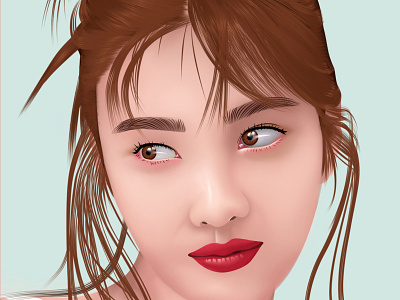 Joy Red Velvet Vector