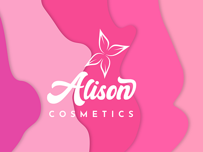 Alison Cosmetics branding design graphic design identity identity design logo logodesign