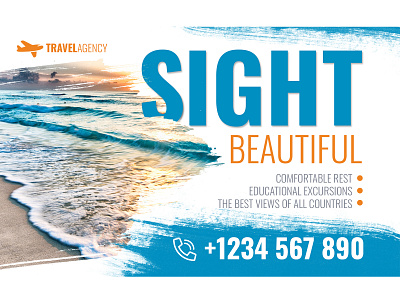 banner for travel agency banner banner design bilboard travel