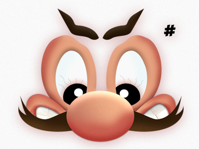 Angry Goombah anger character goombah icon italy