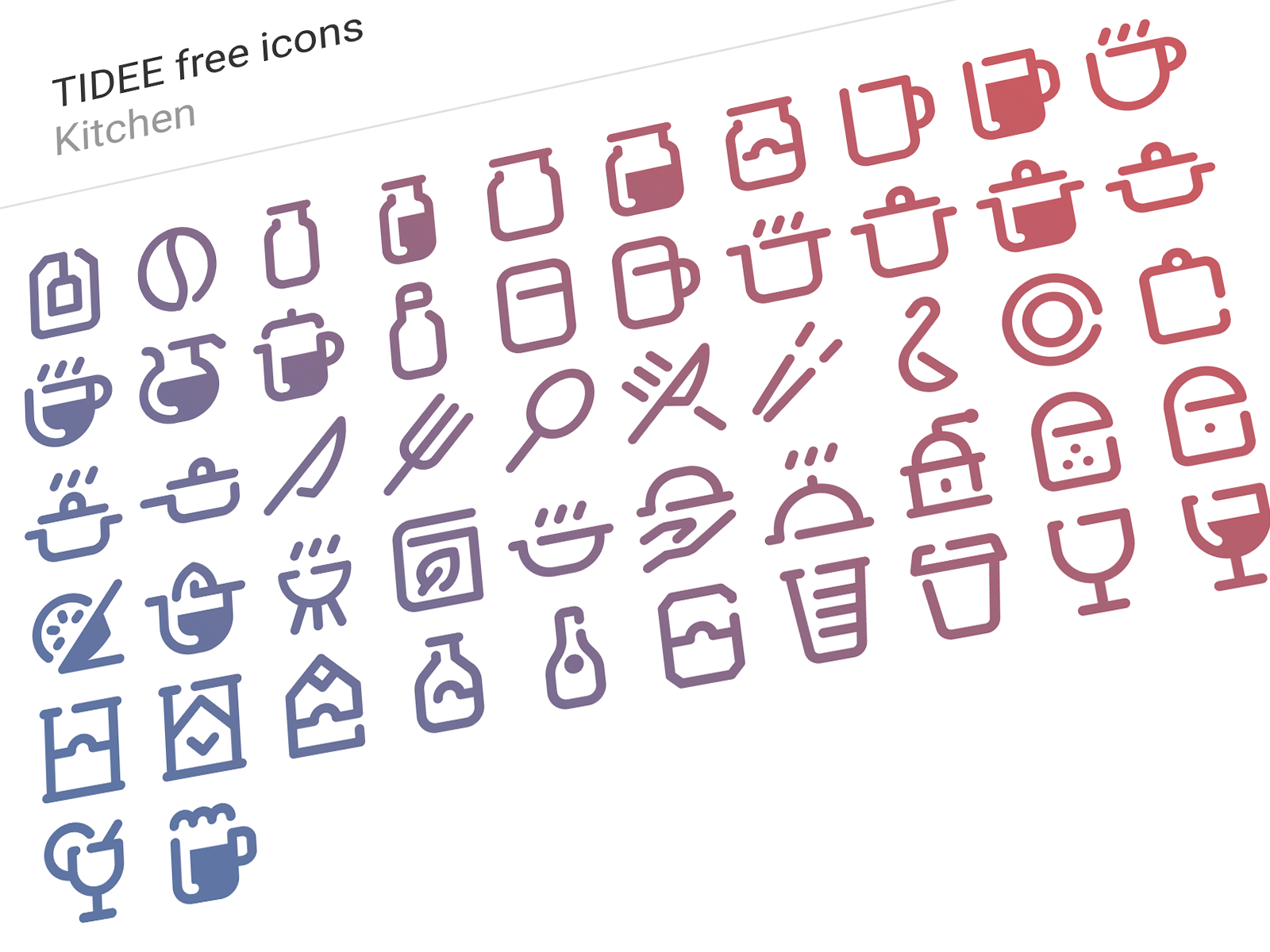 Tidee kitchen icons free bottles coffee cup free glass icojam icons jam jar juicer kitchen outline stroke tidee