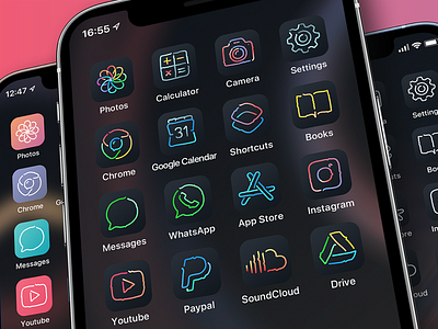 Aesthetic icons for iOS 14
