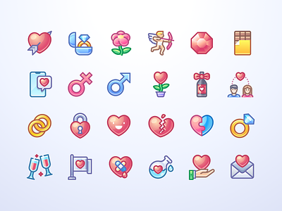 Infinity Romantic icons icojam icon icons infinity love outline ui valentine vector