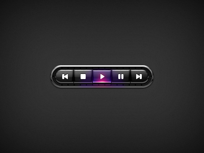 Player Controls 2 freebie psd