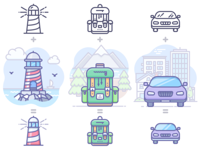 Unigrid + Scenarium = Unigrid Phantom icons
