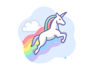 Scenarium icons vol.9 icojam icons illustration magic rainbow scenarium unicorn vector