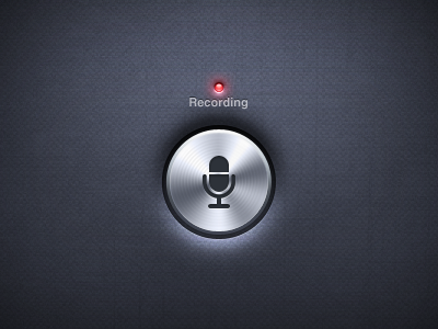 Recording animation animation button record