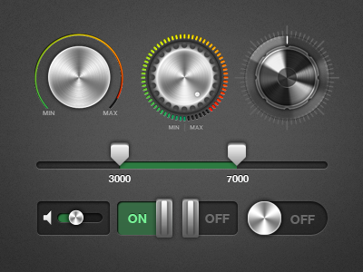 iJAM ui knob stock switch ui