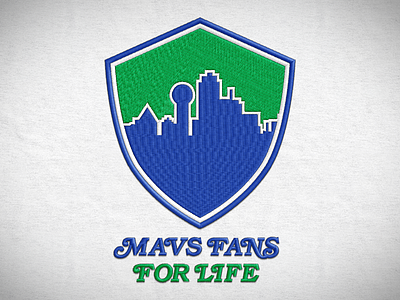 Mavs Fans For Life logotype