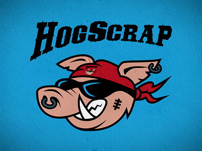 Hogscrap biker hog pig scrap