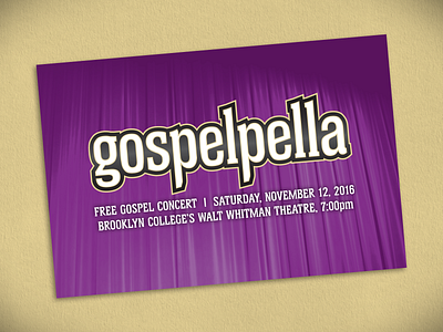 Gospelpella a capella brooklyn church concert gold gospel