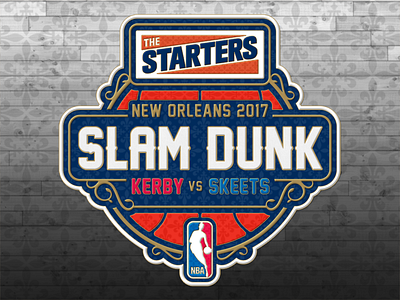 The Starters Slam Dunk 2017 Logotype