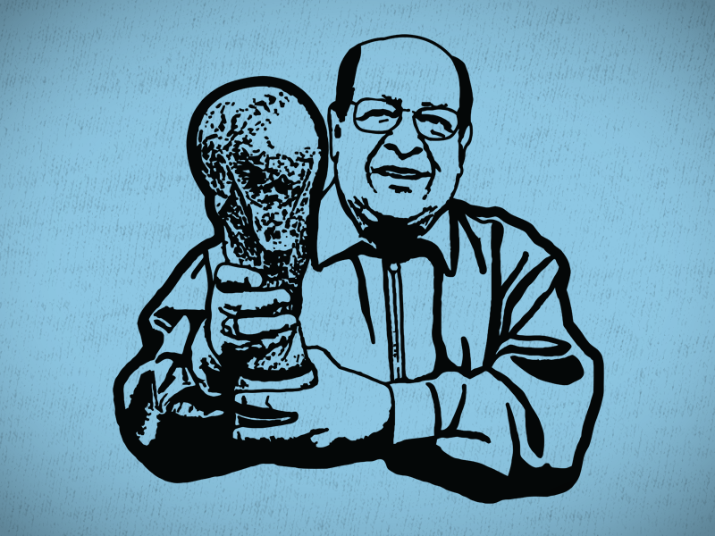 Mr. Zapata futbol soccer t-shirt trophy world cup