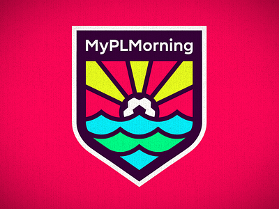 My PL Morning badge bpl crest epl football logotype premier league soccer usa
