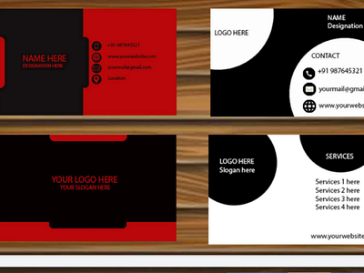 Business card branding business card identity card illustrator marketing meeting card visiting card