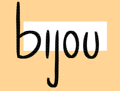 Bijou branding design illustration logo minimal typo typographic typography web webdesign