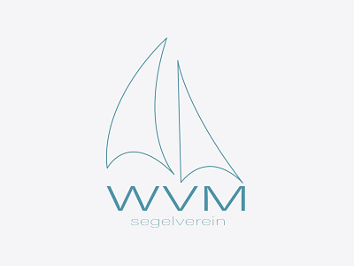 Logo design for sailing club