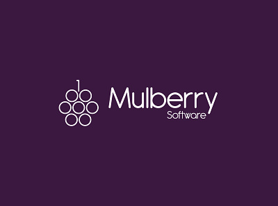 MULBERRY SOFTWARE - Logo Design brand branding design graphic graphic design illustrator logo logo design logos vector