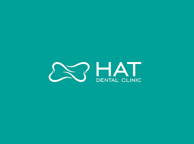 HAT Dental Clinic | Logo Design brand branding dental dental clinic dentist design graphic illustrator logo vector