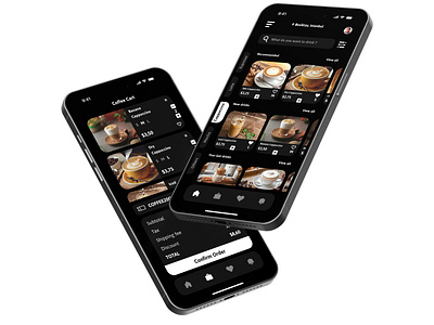 Coffee Shop Mobile App Design