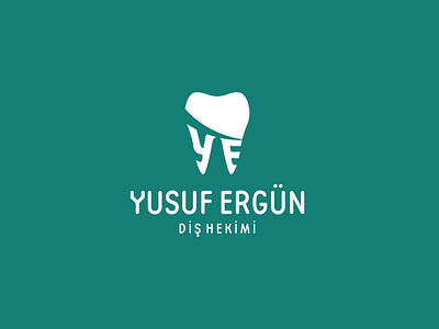 YUSUF ERGÜN | Diş Hekimi - Logo Design 🦷