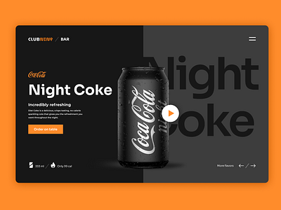 Coca-cola Design Concept 🥤 branding cold drink design logo