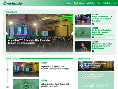 Redesign Washilah Web App app design redesign ui ux web