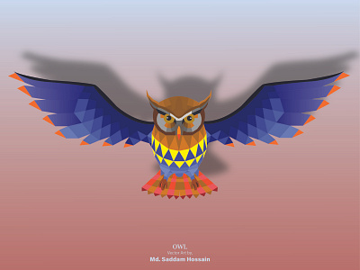 OWL VECTOR ART design illustration vector web