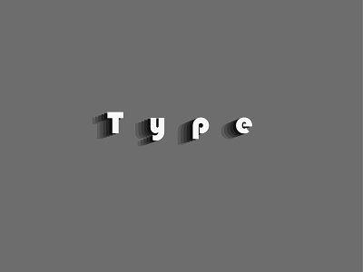 Typography design illustration type type art typeface vector