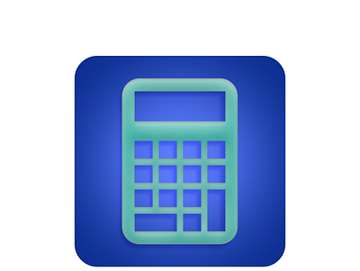 App Icon - Calculator 005 app icon dailyui design figma icon illustration logo ui