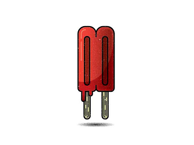 P is for popsicle. frozen junk food popsicle sugar