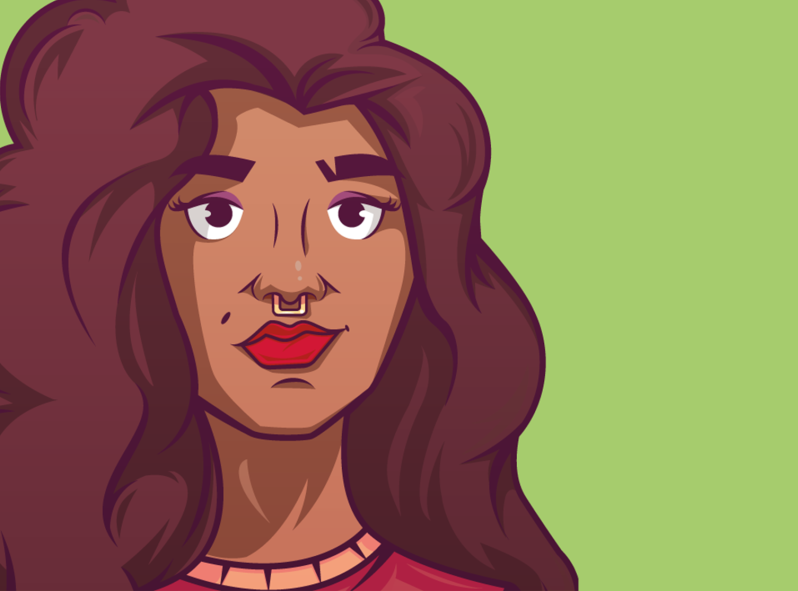 Senorita by brushin.art on Dribbble