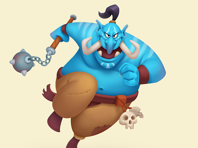 Troll brushinart character characterdesign conceptart design digitalart illustraion mascot design vector illustration