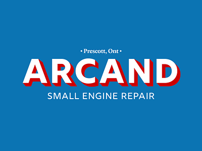 Arcand Small Engine Repair Logo