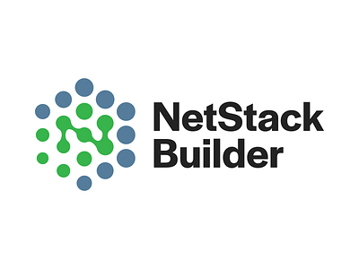 NetStack Builder Logo branding logo vector
