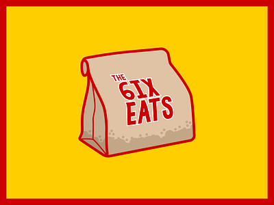 @the.six.eats logo illustrator logo logo design vector