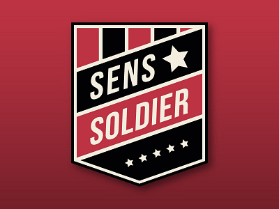 Sens Soldier Crest crest hockey logo ottawa senators