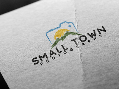 Small Town branding design graphic design illustration logo minimalist logo photography logo vector