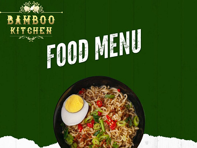 Bamboo Kitchen food poster