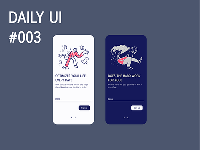 Daily UI #003 / Landing Page