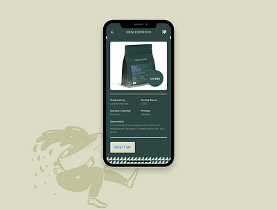 E-Commerce coffee dailyui ecommerce ios mobile product design ui