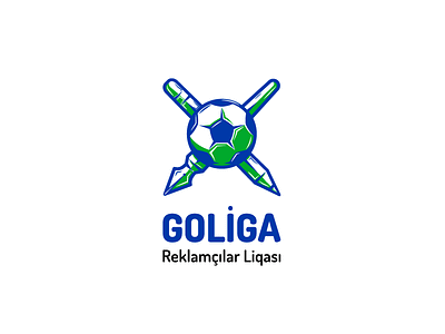 Goliga advertising branding football goliga league logo soccer sport