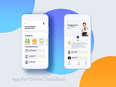 App for online consultant app design graphicdesign website