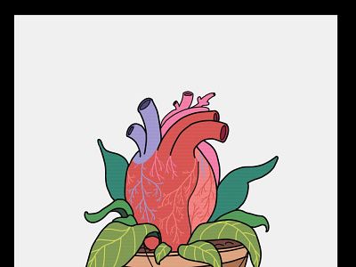 Growing Heart illustration