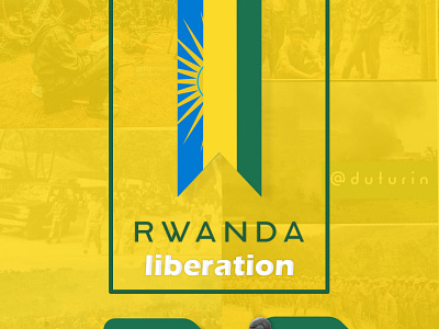 Rwanda liberation day (#kwibohora28) easter africa hist illustration kigali